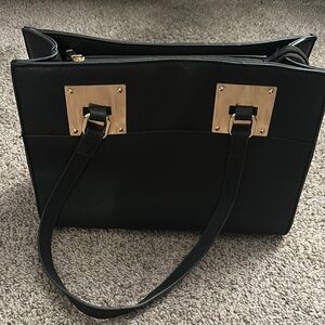 Elegant Black Tote Bag